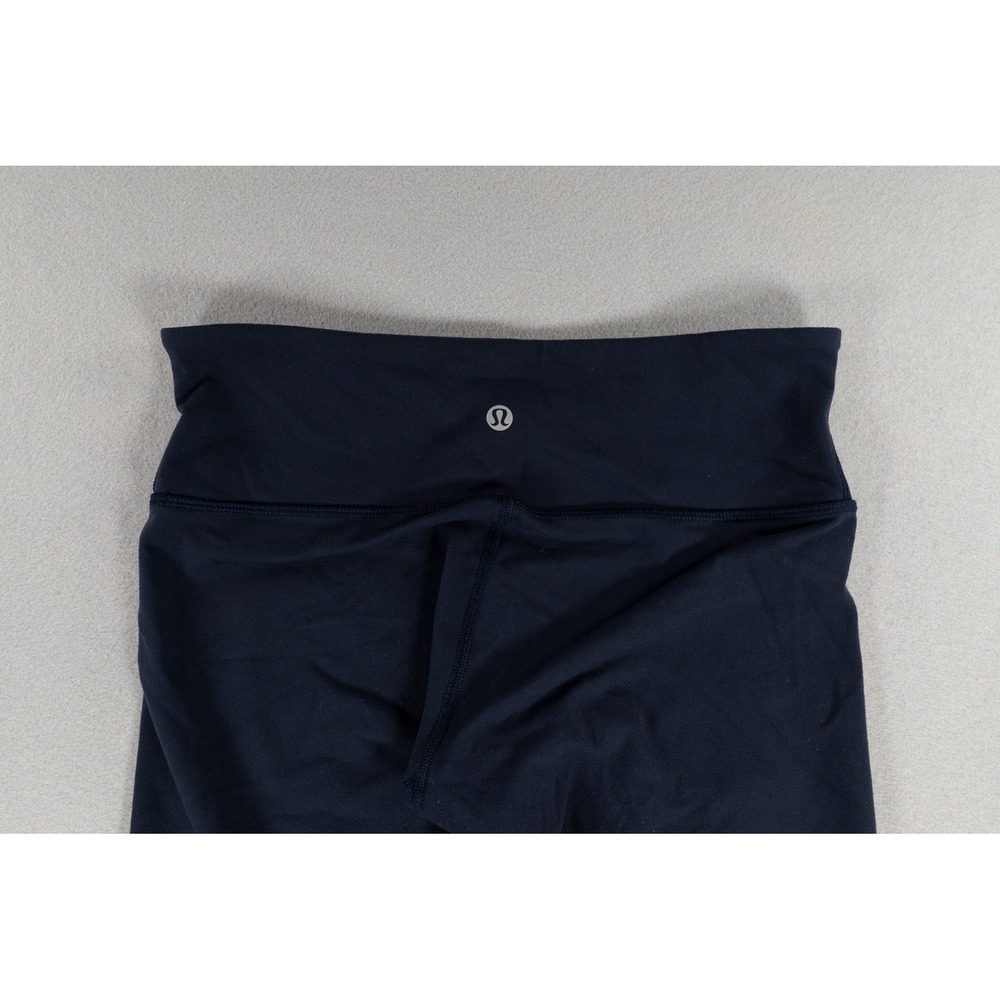 Lululemon Wunder Under Low Rise Full-On Luon Leggings 28" Navy Size 6 - Picture 5 of 9